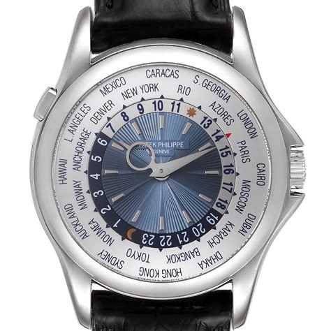 platinum world time by patek philippe|Patek Philippe complications world time.